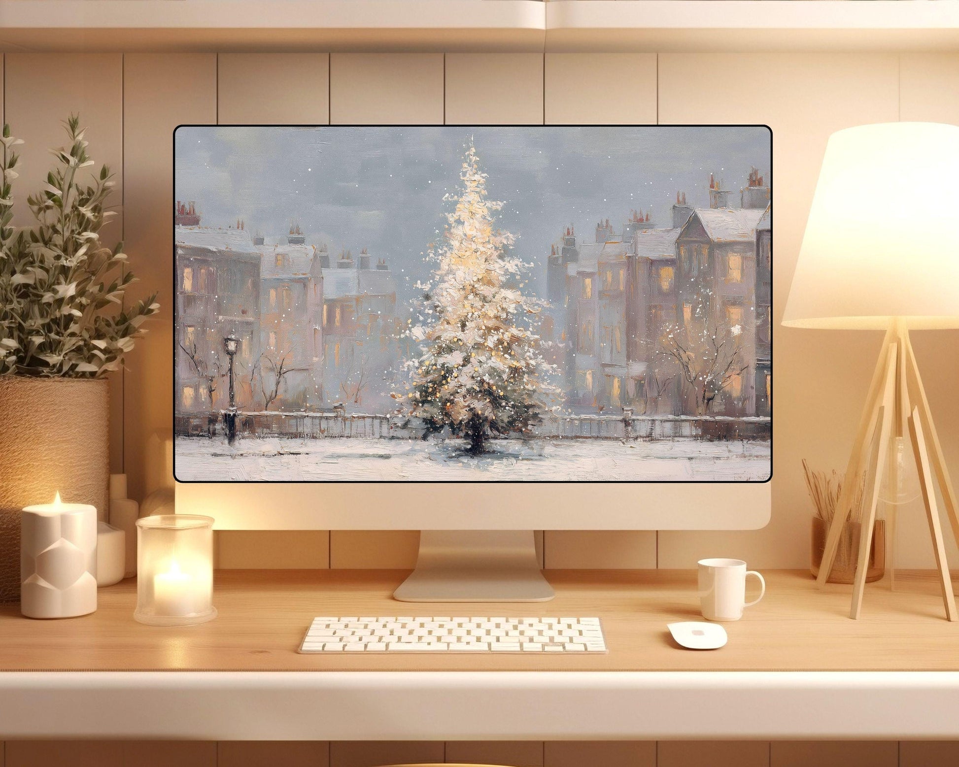 Christmas Tree Desktop Wallpaper