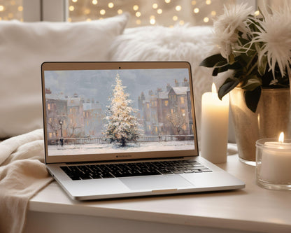 Christmas Tree Desktop Wallpaper