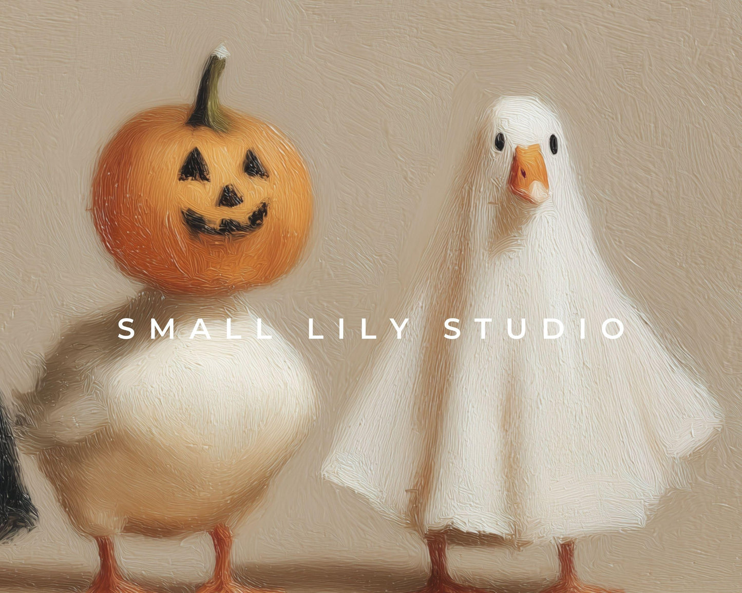 Silly Goose Trio Frame TV Art