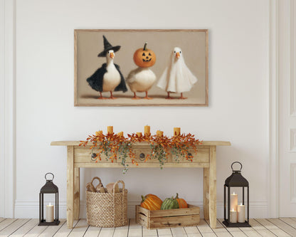 Silly Goose Trio Frame TV Art