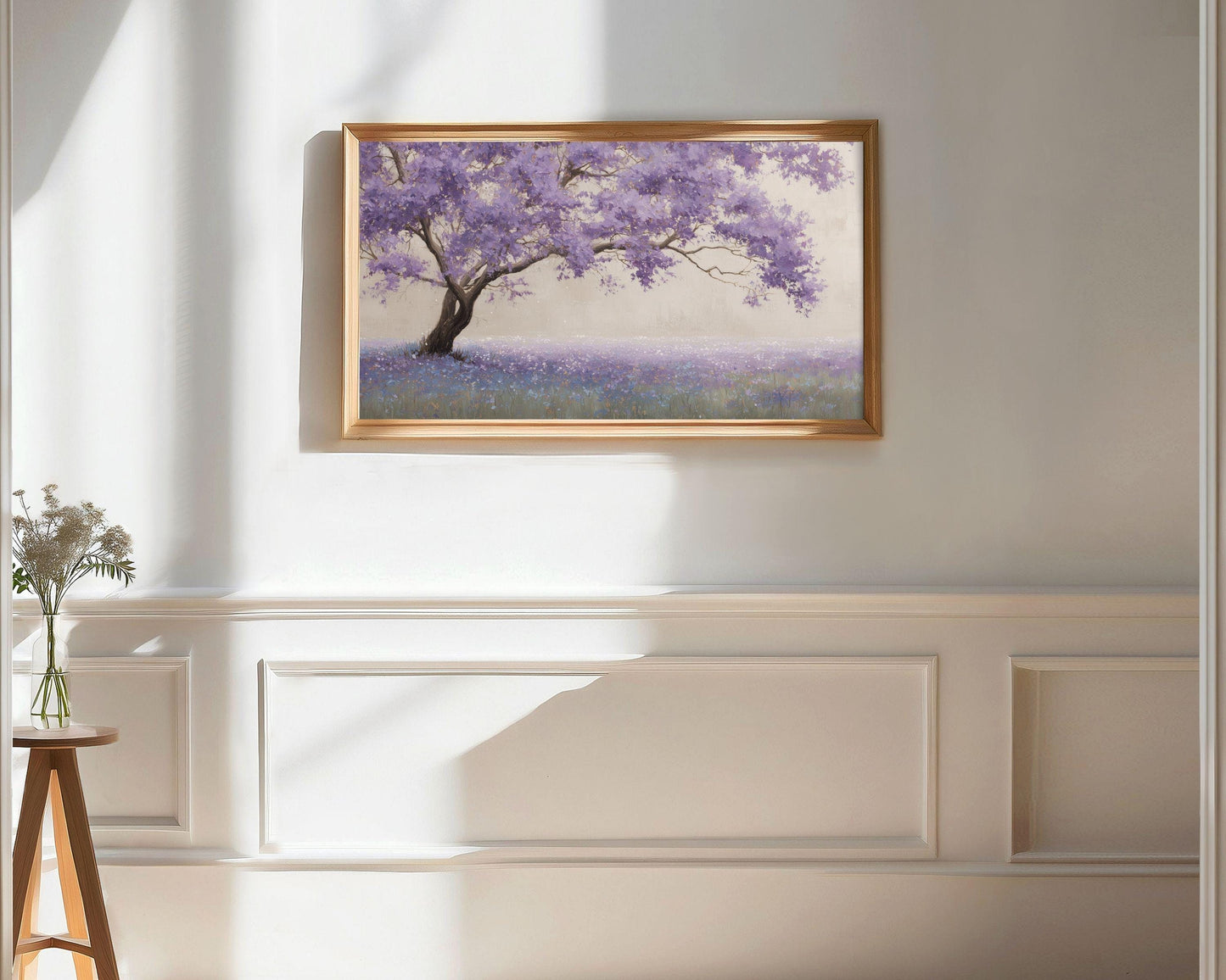 Jacaranda Tree Frame TV Art