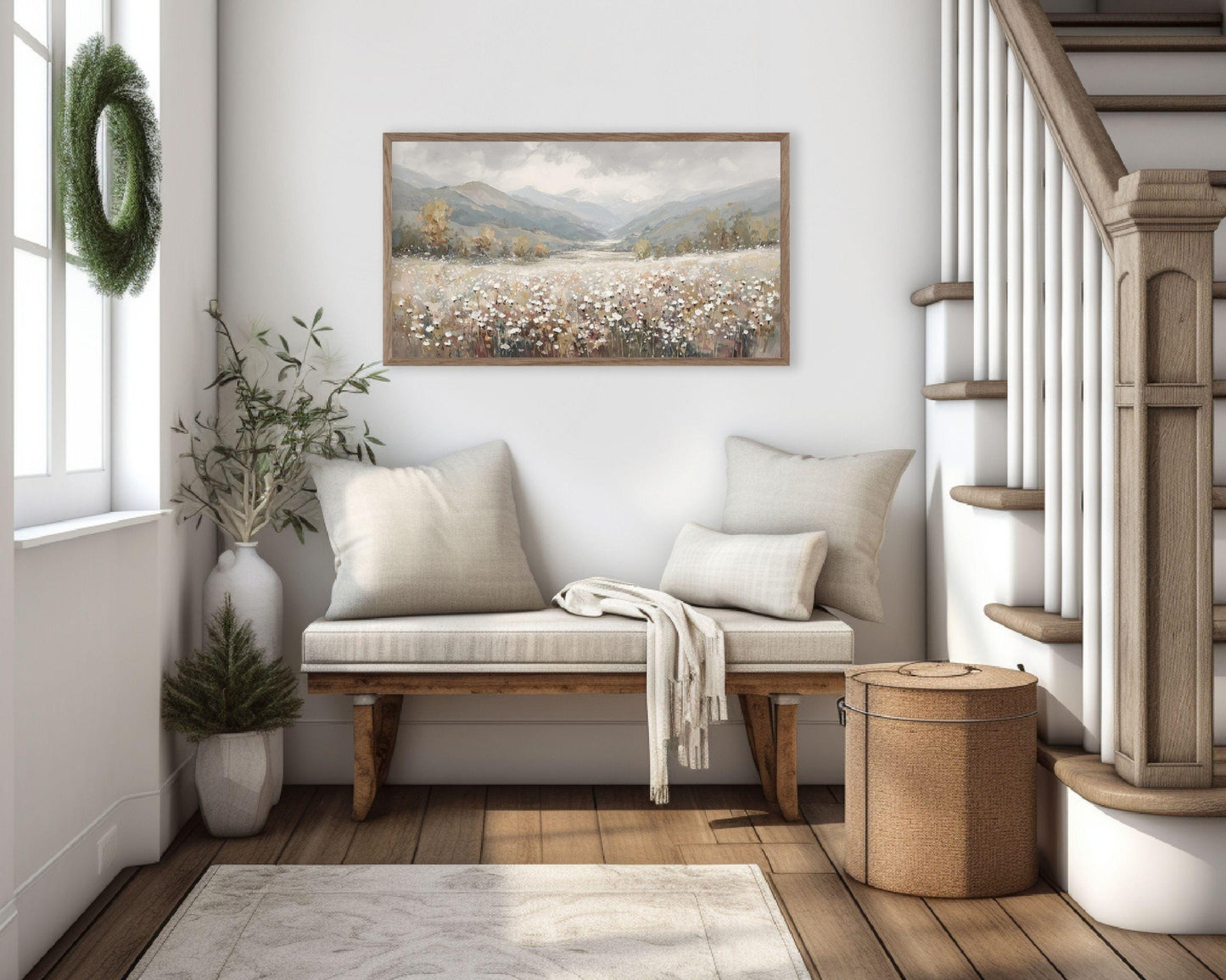 Fall Wildflowers Frame TV Art