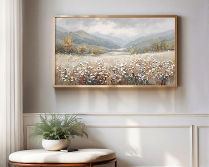 Fall Wildflowers Frame TV Art