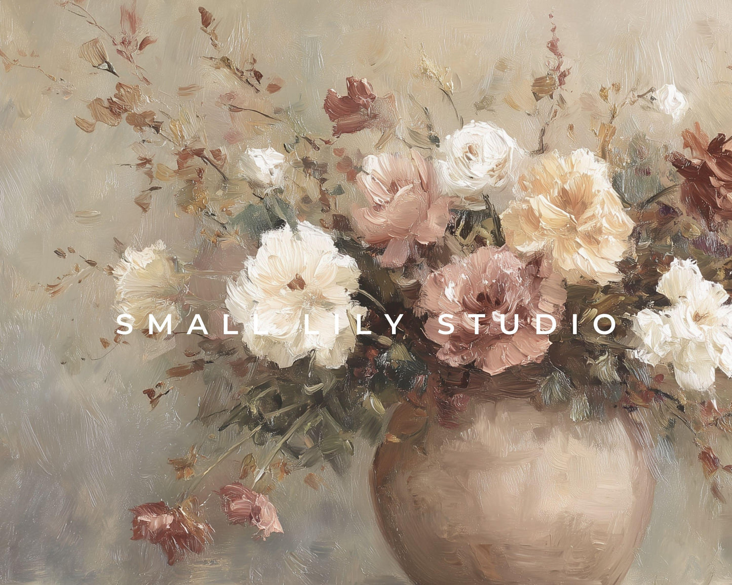 Fall Flowers Frame TV Art