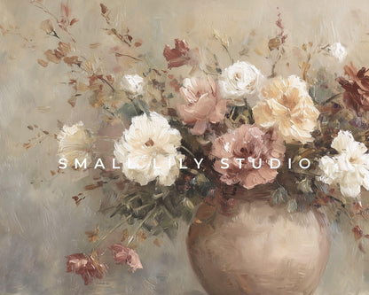 Fall Flowers Frame TV Art