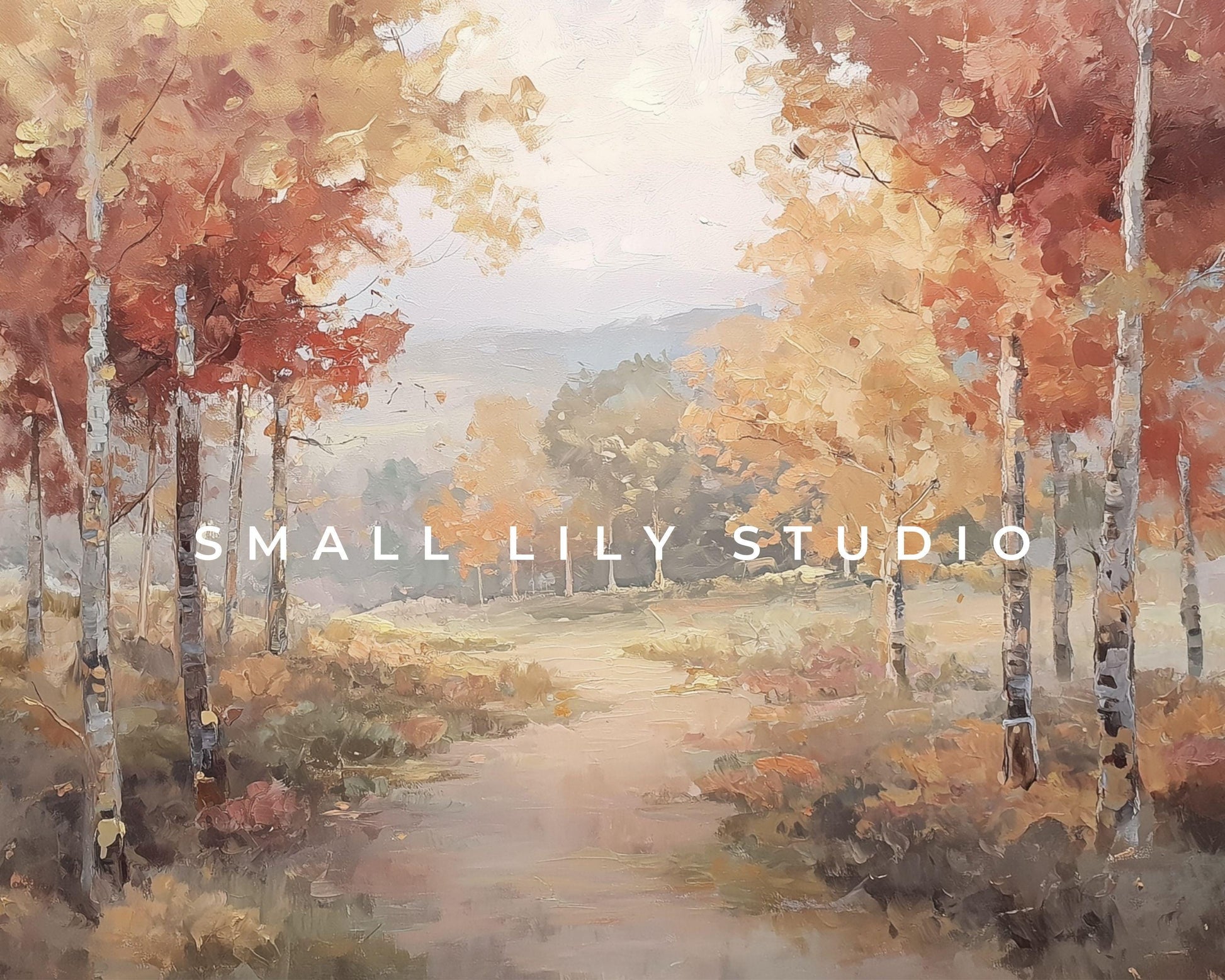 Fall Landscape Frame TV Art