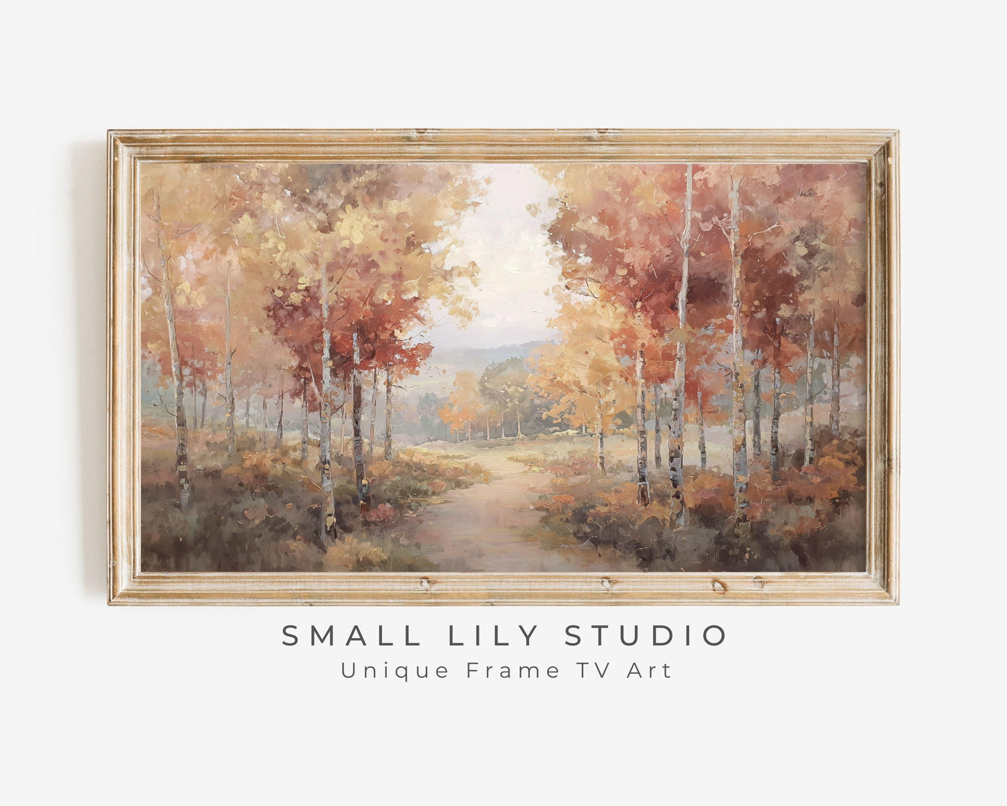 Fall Landscape Frame TV Art