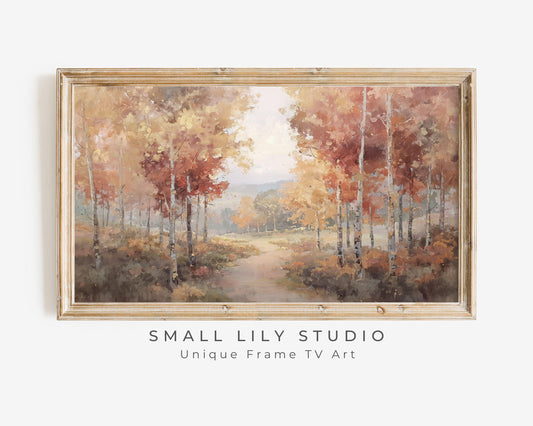 Fall Landscape Frame TV Art