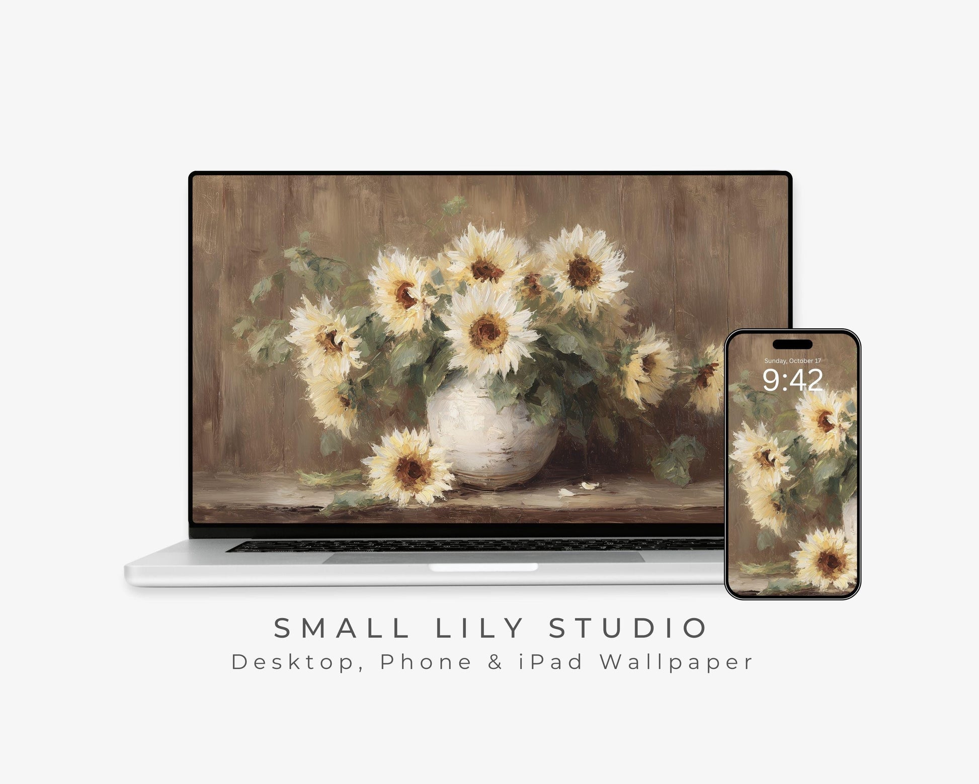 Sunflowers Desktop Wallpaper Set