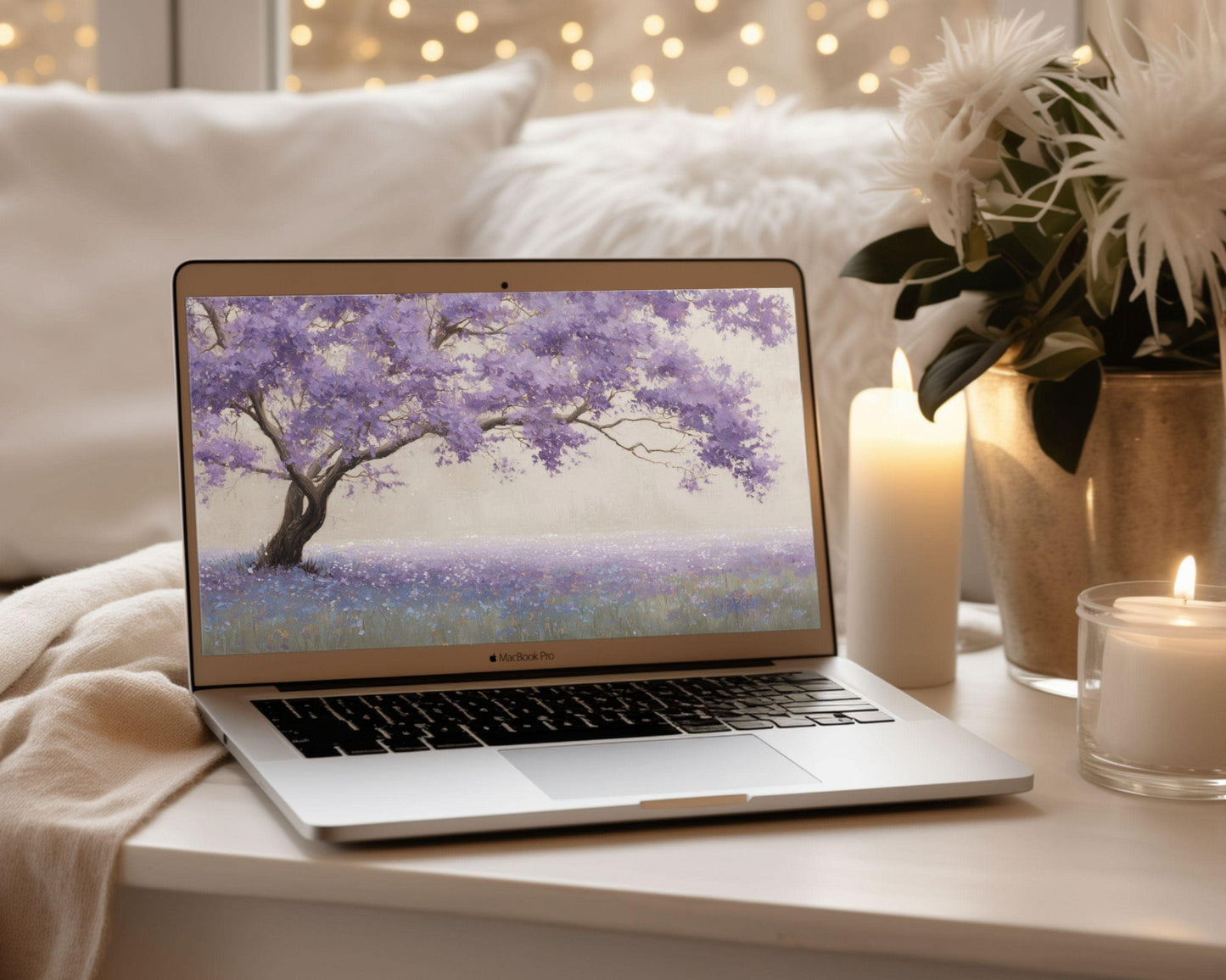 Jacaranda Tree Desktop Wallpaper