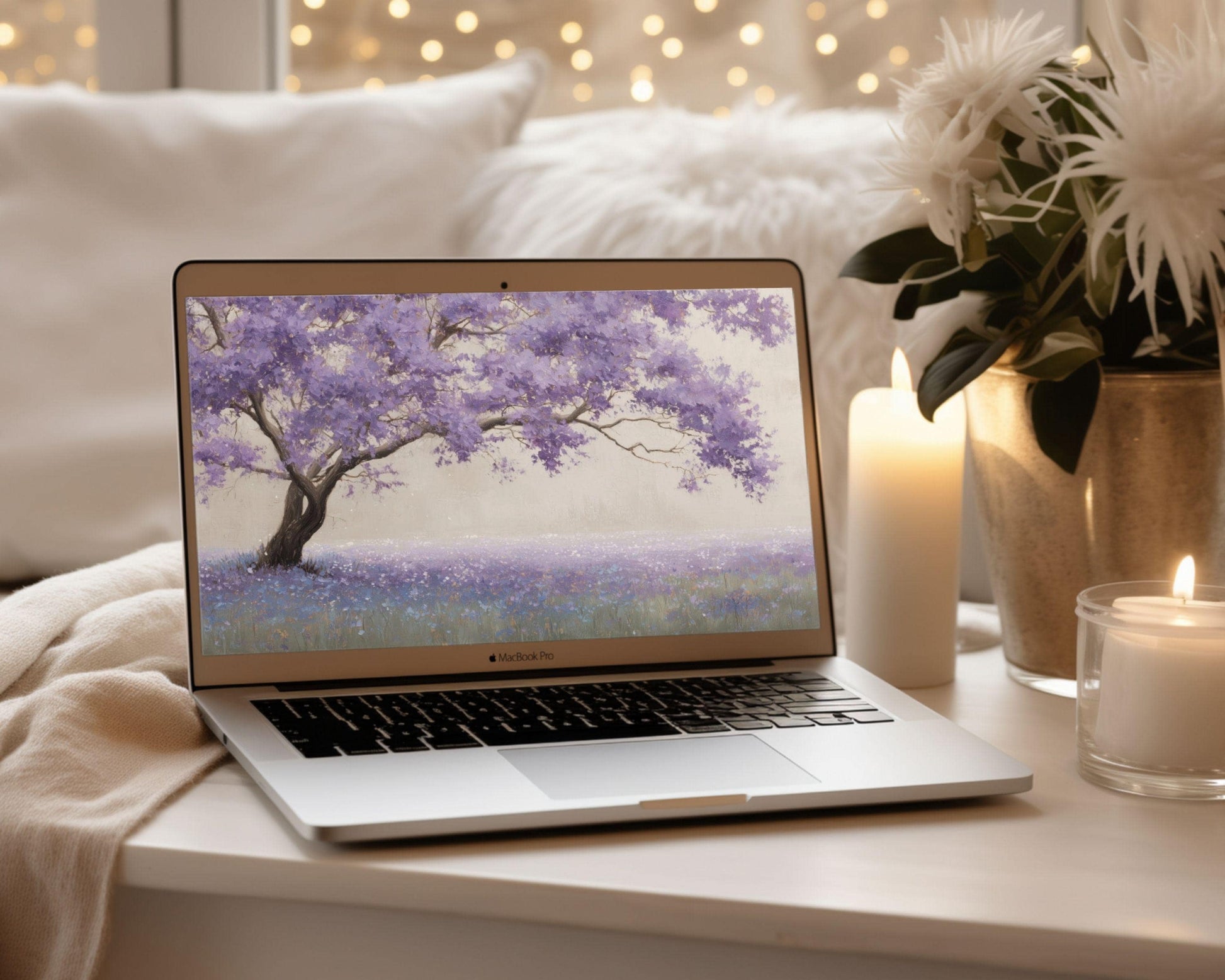 Jacaranda Tree Desktop Wallpaper