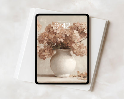 Hydrangeas Desktop Wallpaper Set