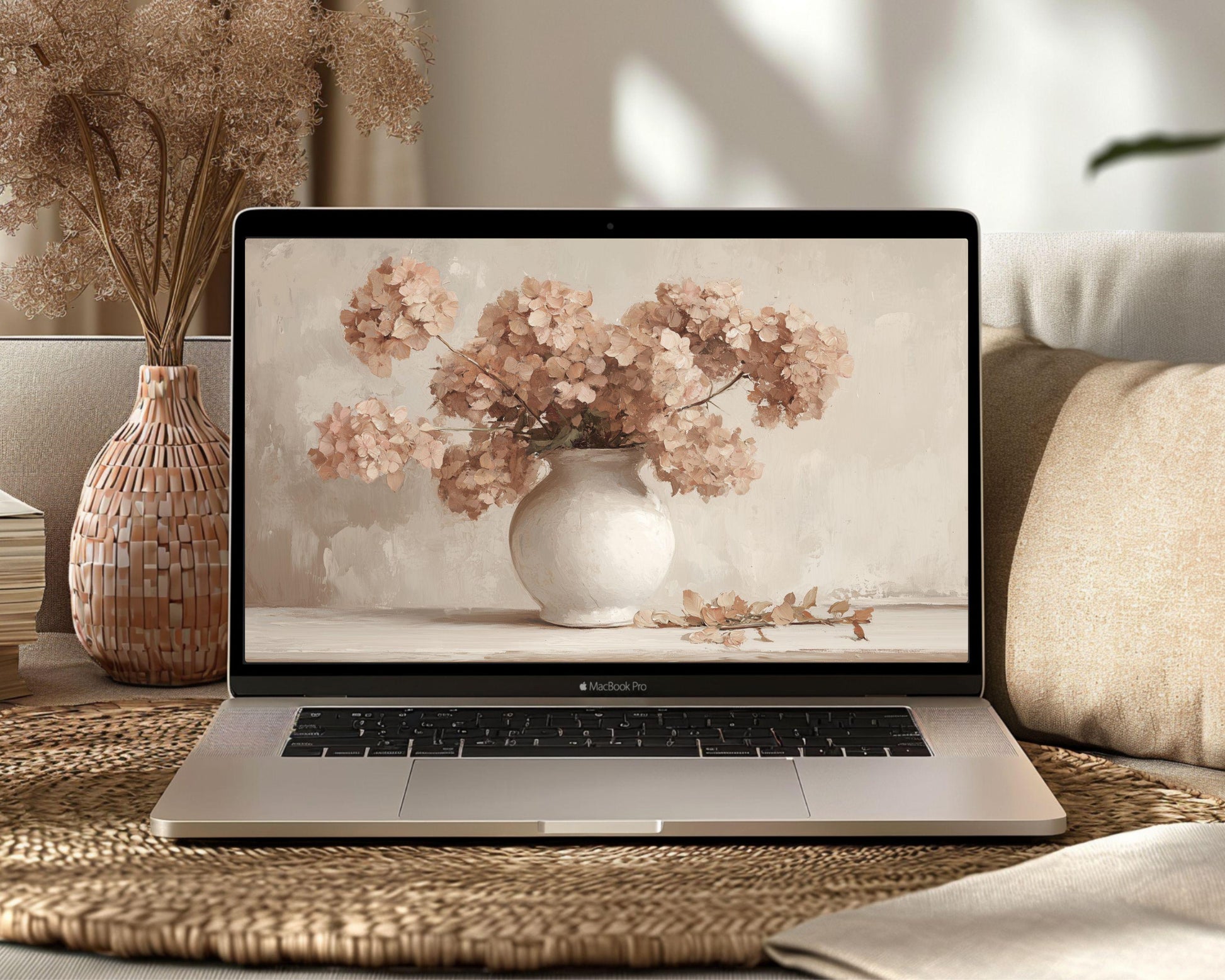 Hydrangeas Desktop Wallpaper Set