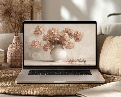 Hydrangeas Desktop Wallpaper Set