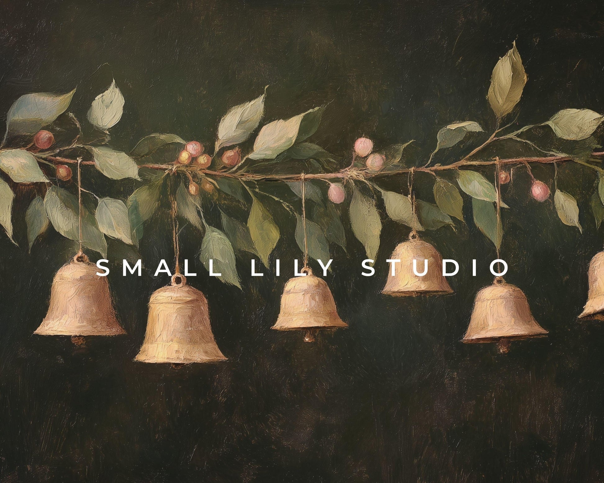 Christmas Bells Desktop Wallpaper Set