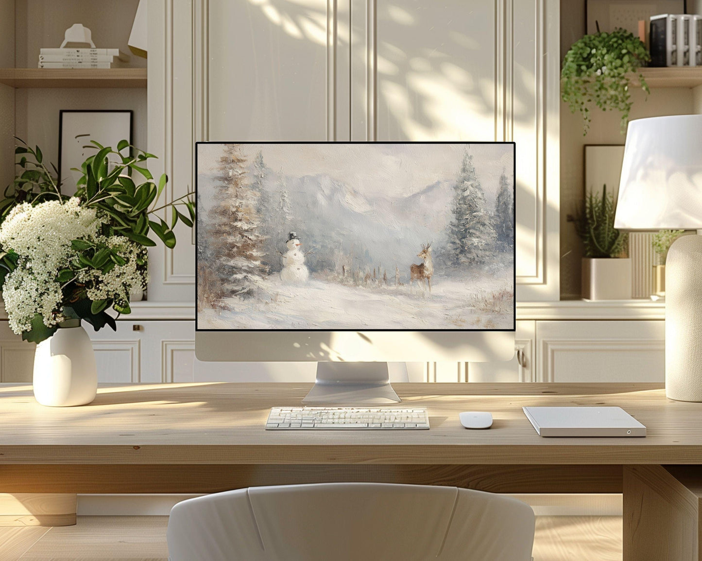 Snowman Desktop Wallpaper Set