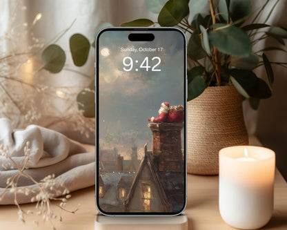 Santa Phone Wallpaper