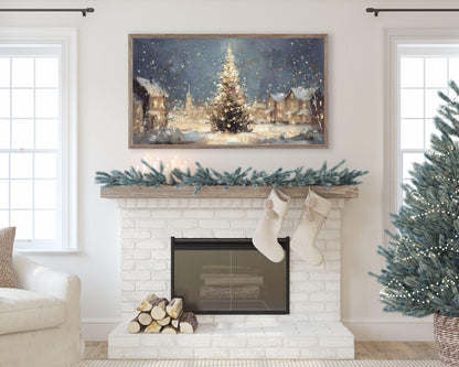 Christmas Tree Frame TV Art