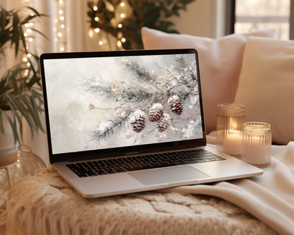 Pine Cones Desktop Wallpaper