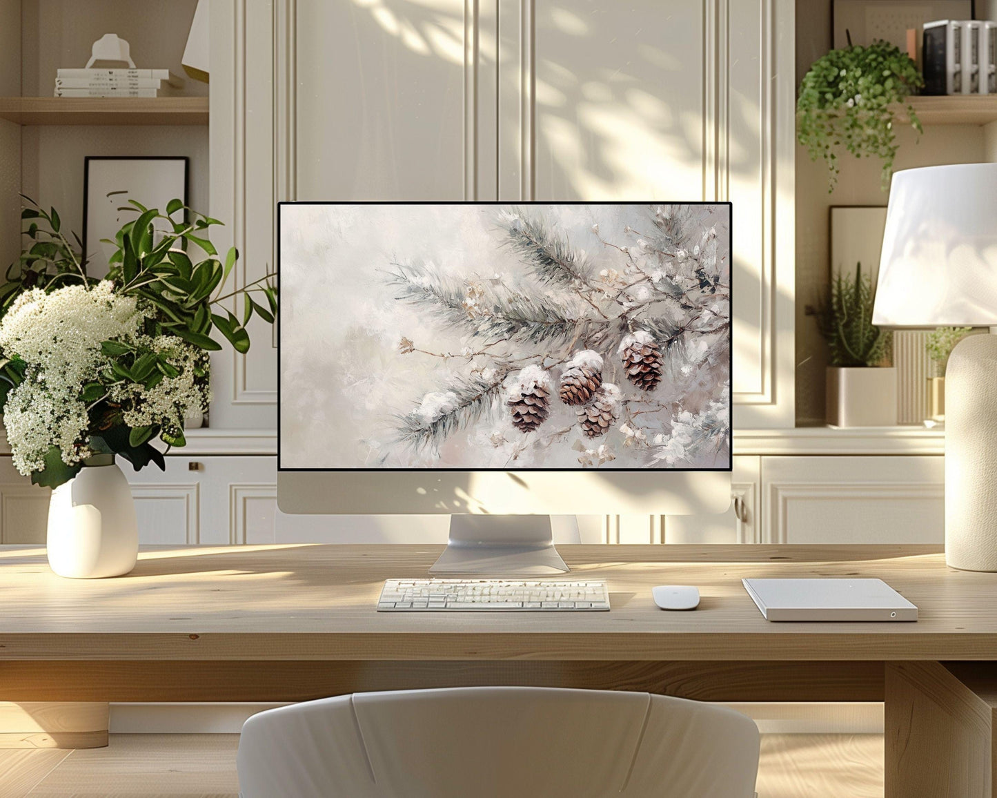 Pine Cones Desktop Wallpaper