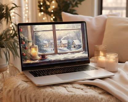 Cozy Window Desktop Wallpaper