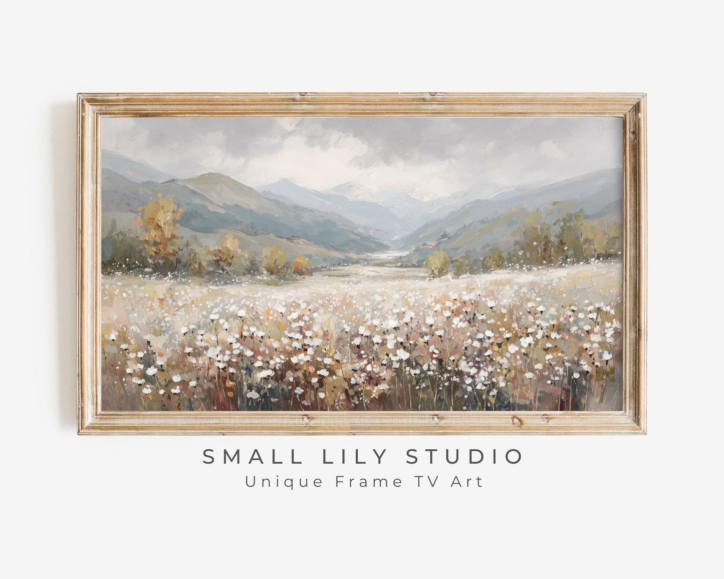 Fall Wildflowers Frame TV Art