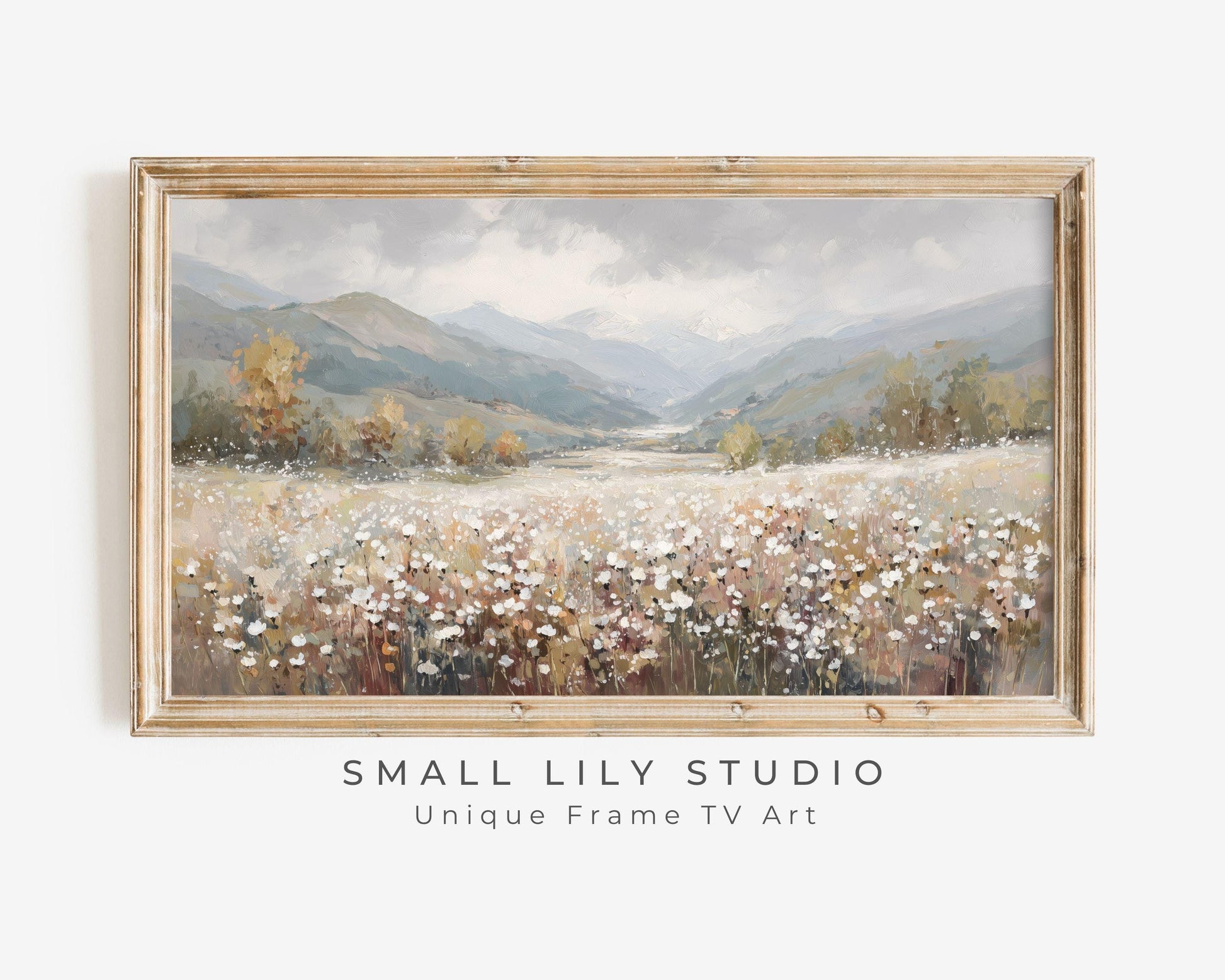 Fall Wildflowers Frame TV Art