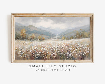 Fall Wildflowers Frame TV Art