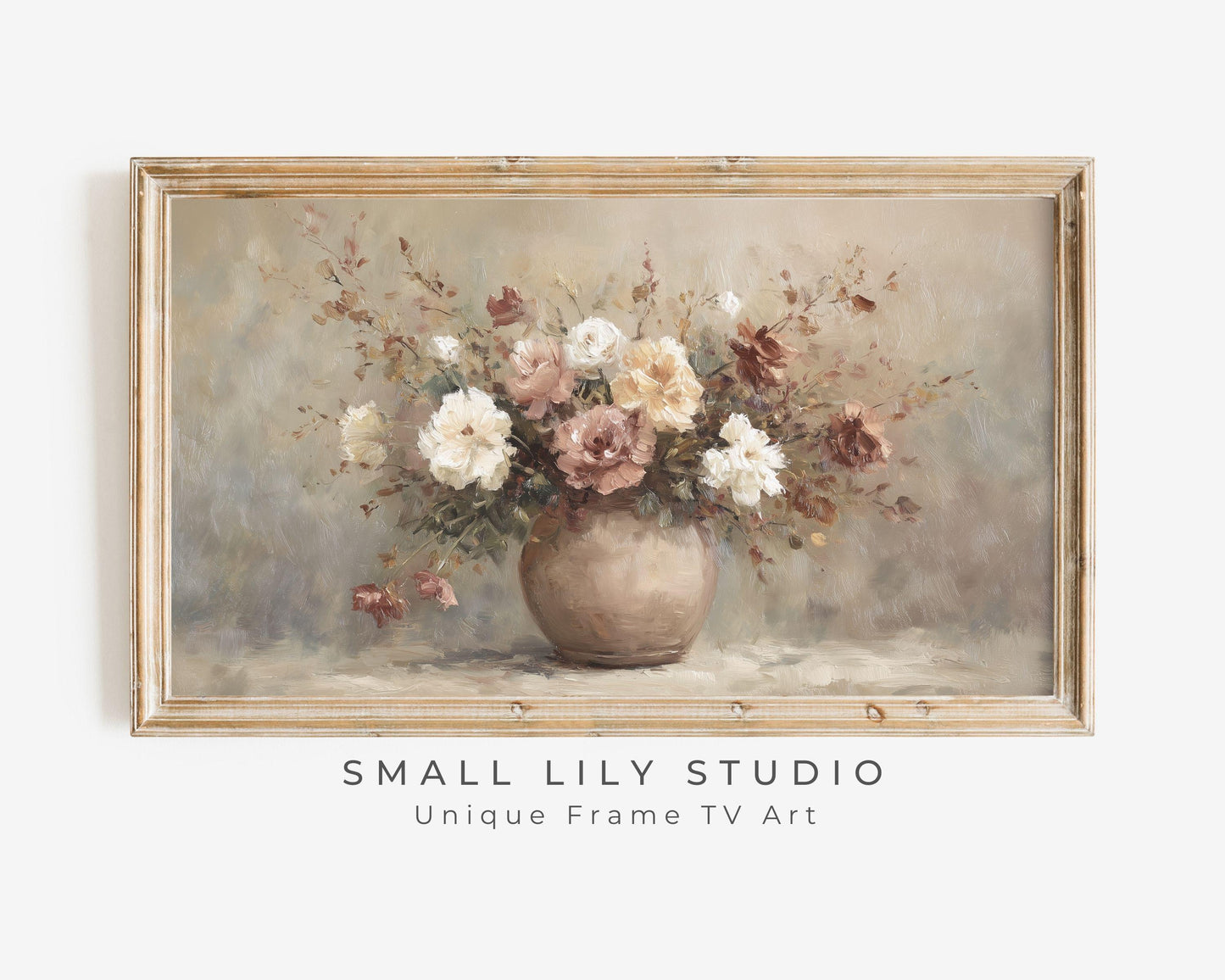 Fall Flowers Frame TV Art