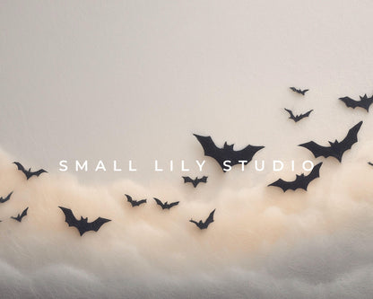 Halloween Bats Desktop Wallpaper Set