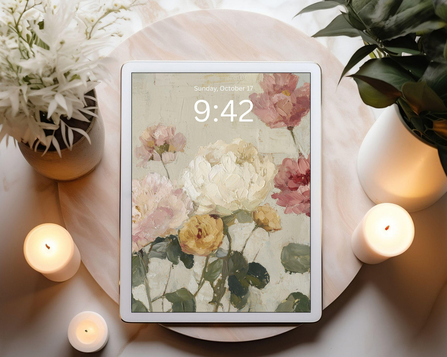 Floral Desktop Wallpaper Set