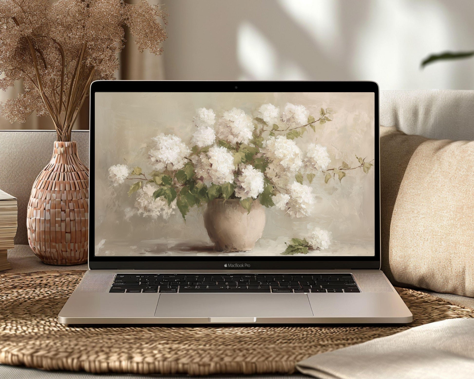 Hydrangeas Desktop Wallpaper