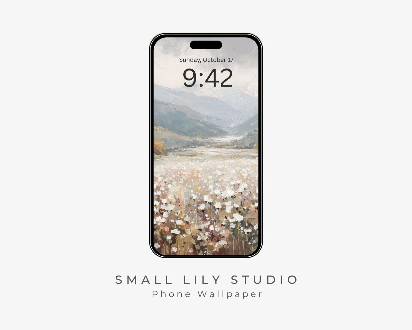 Wildflowers Phone Wallpaper