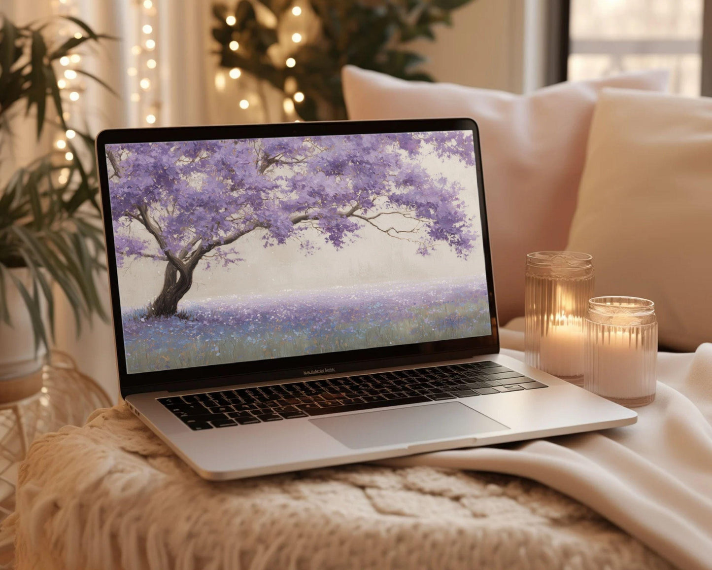 Jacaranda Tree Desktop Wallpaper