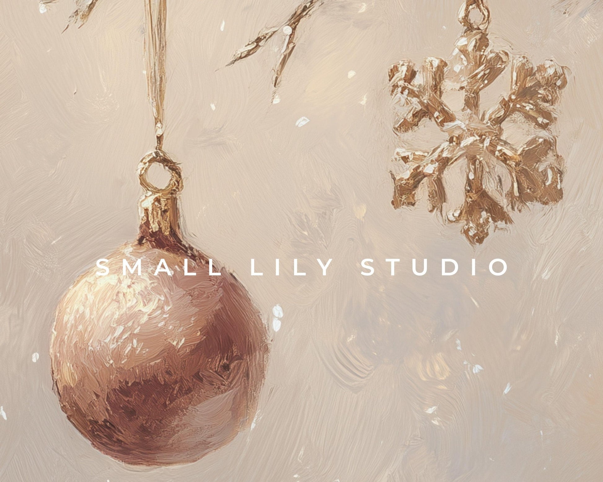 Christmas Ornaments Phone Wallpaper