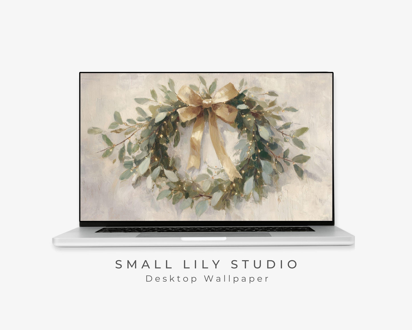 Christmas Wreath Desktop Wallpaper