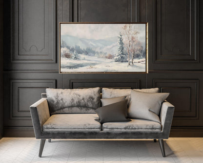 Winter Landscape Frame TV Art