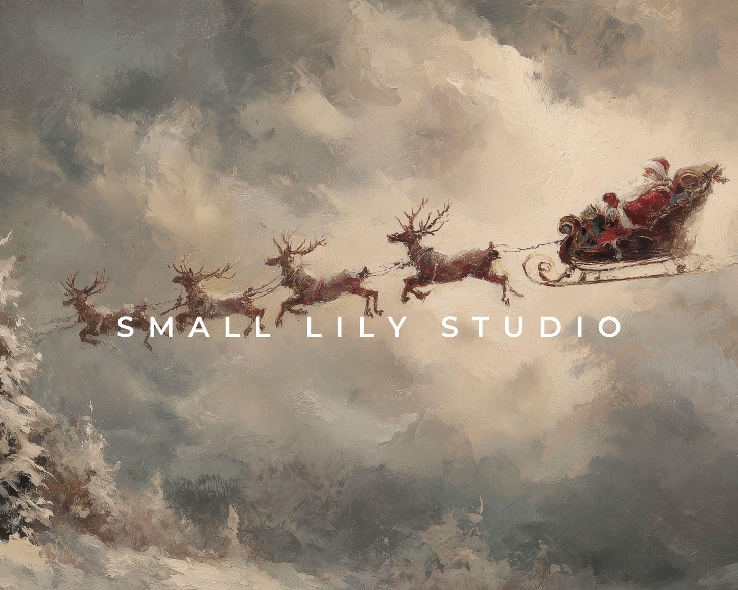 Moody Christmas Desktop Wallpaper