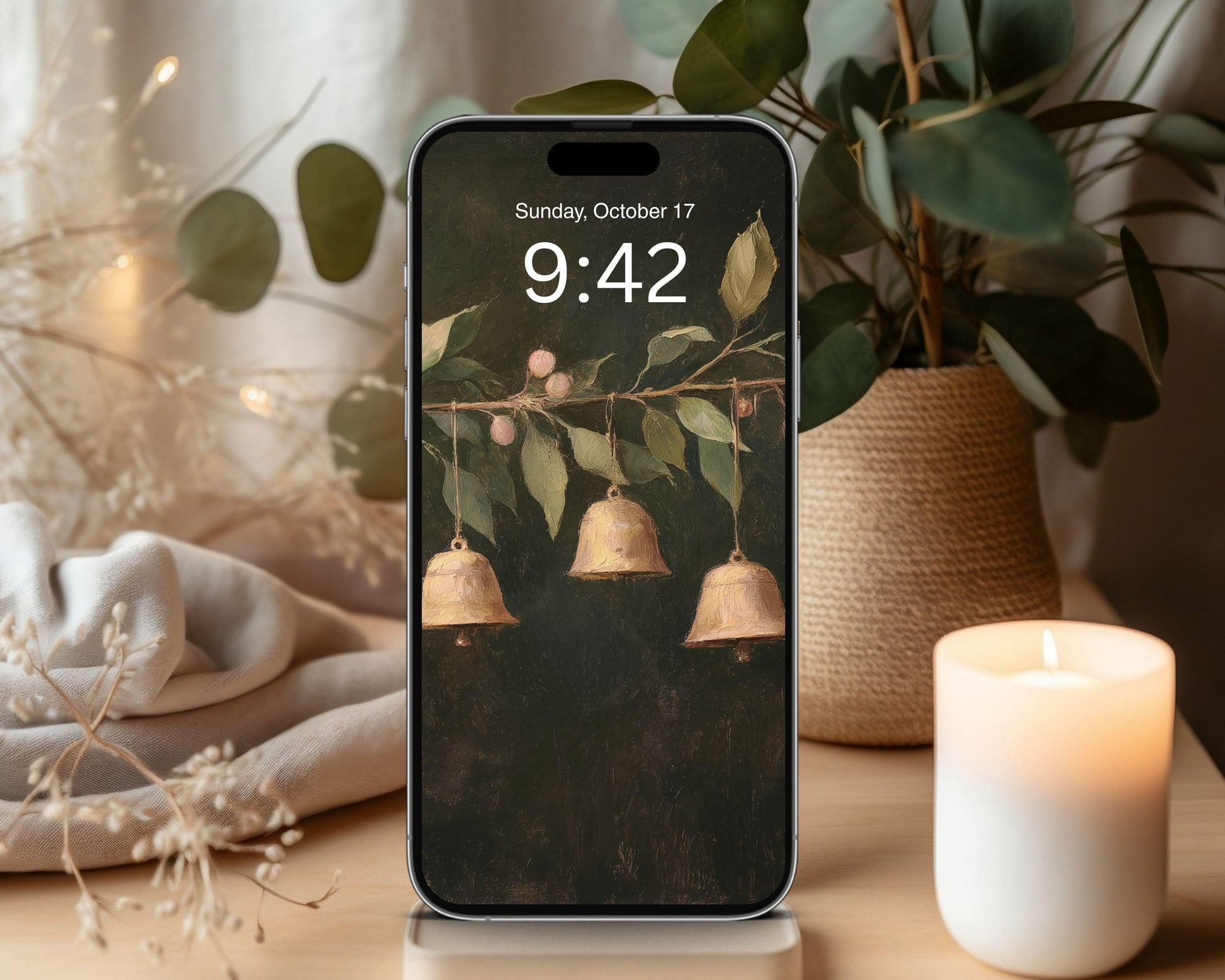 Christmas Bells Desktop Wallpaper Set