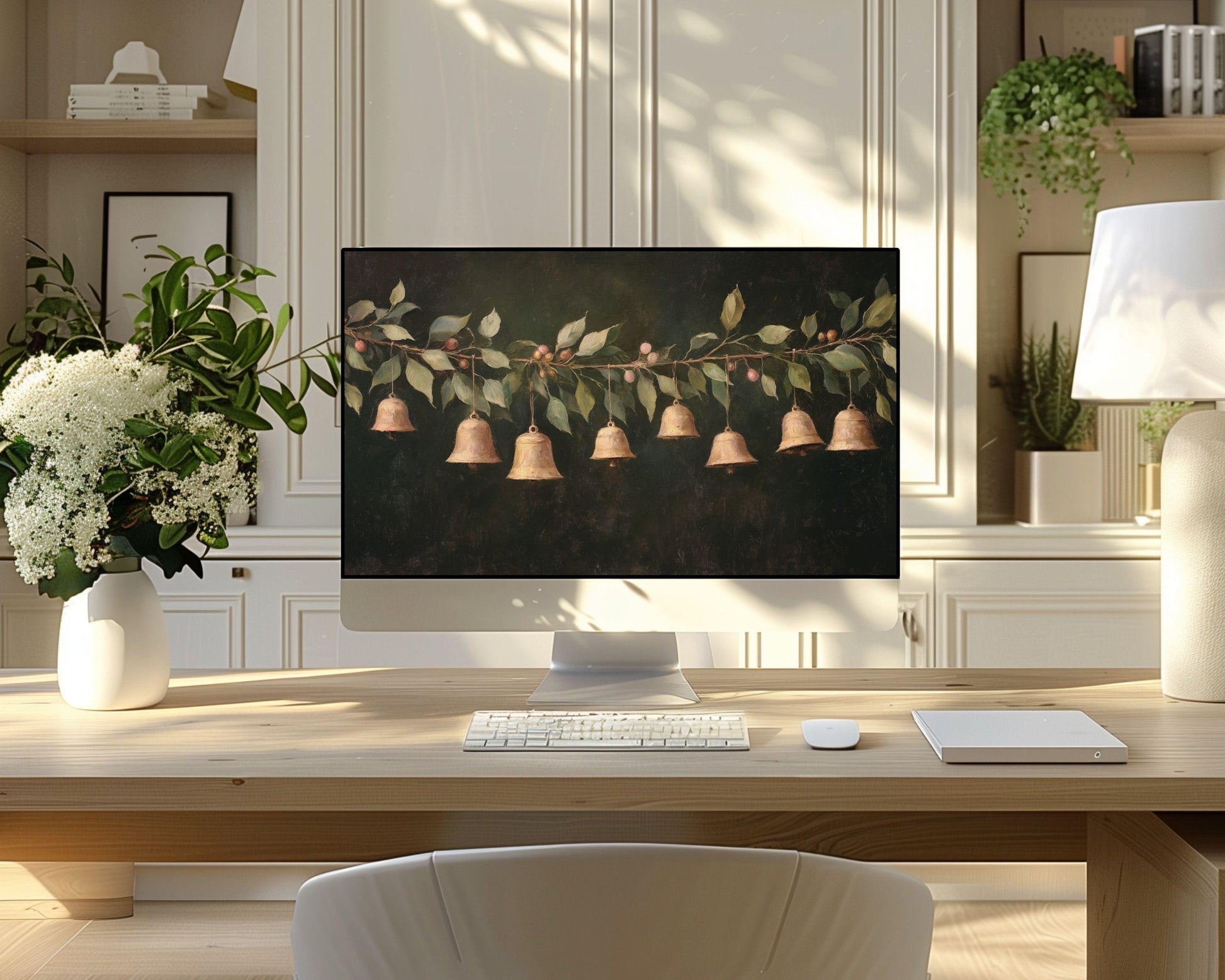 Christmas Bells Desktop Wallpaper Set