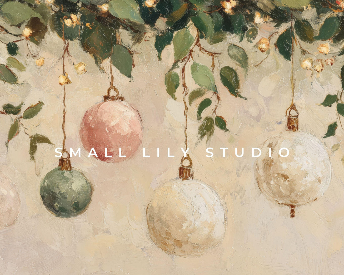 Christmas Ornaments Desktop Wallpaper