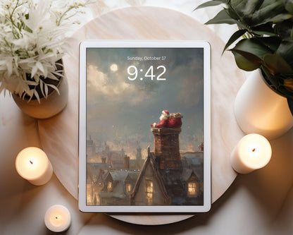 Santa Desktop Wallpaper Set