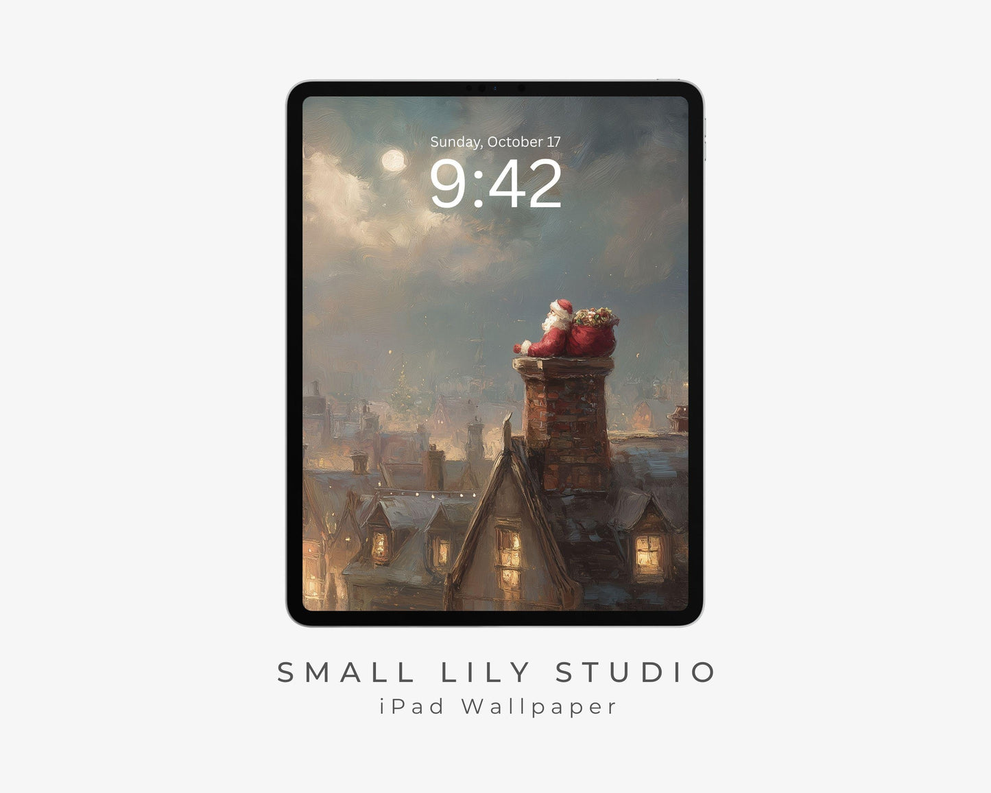 Santa iPad Wallpaper