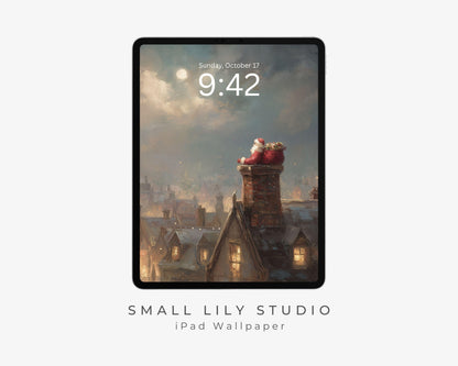 Santa iPad Wallpaper