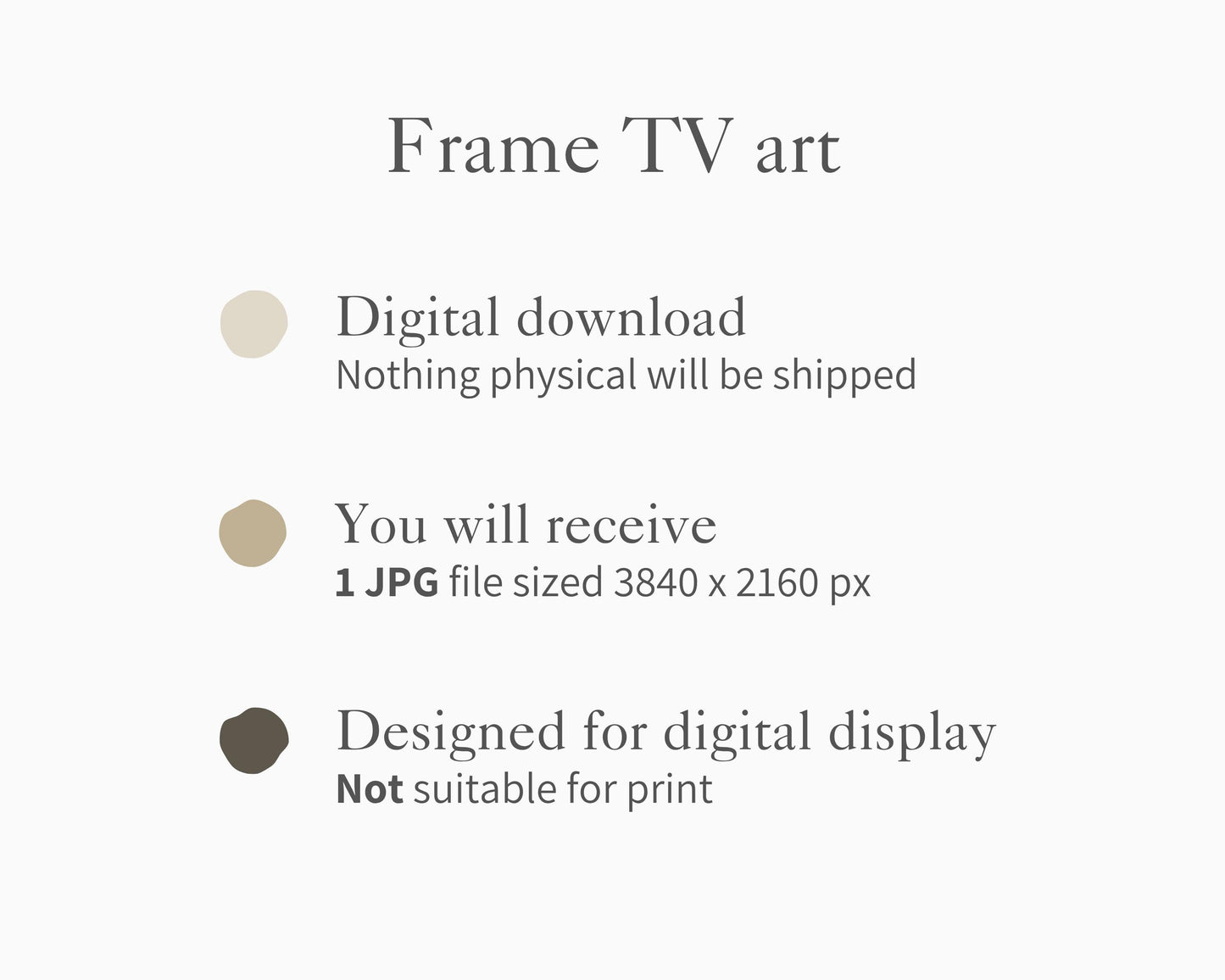 Fall Wildflowers Frame TV Art