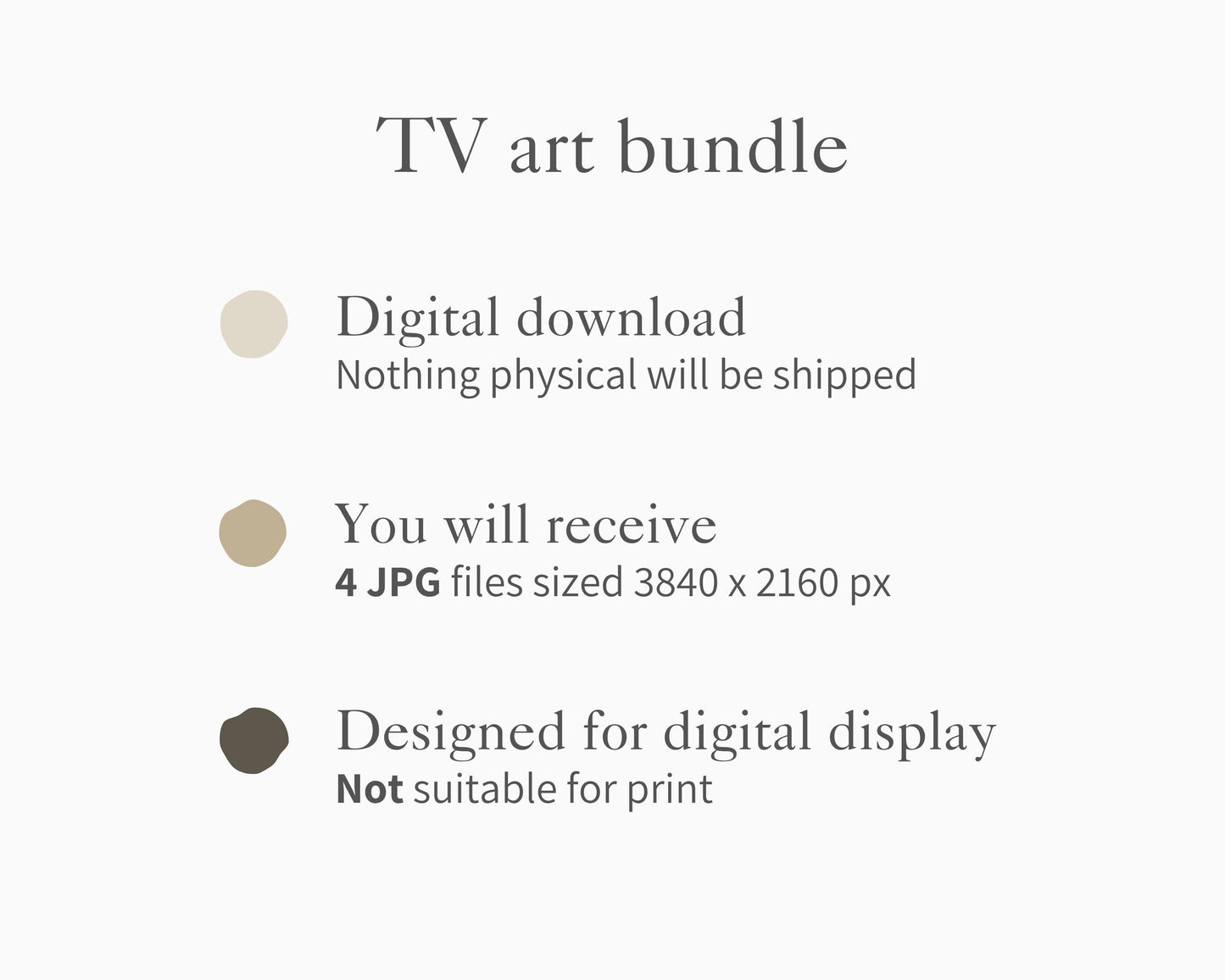 Winter Trees Frame TV Art Bundle