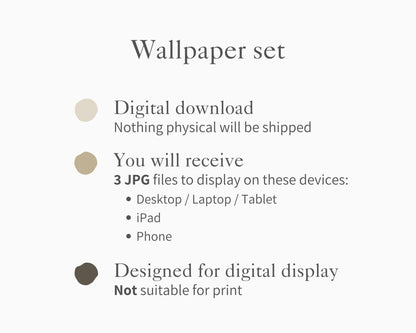 Watercolor Winter Landscape Desktop Wallpaper Set, Christmas Phone Wallpaper, Winter iPhone Wallpaper, iPad Background Vintage Style | WS131