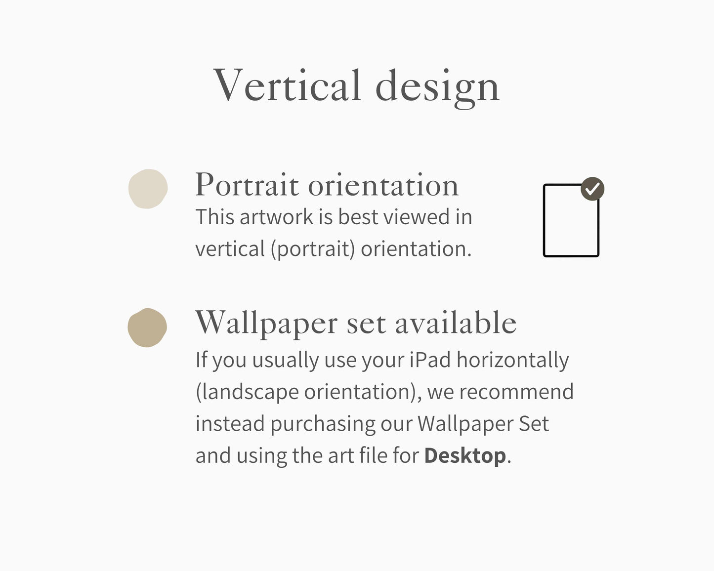 Deer Felt Style iPad Wallpaper, Holidays iPad Background, Cute Aesthetic Winter Tablet Wallpaper | WT133