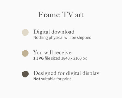 Moody Wildflowers Landscape Frame TV Art