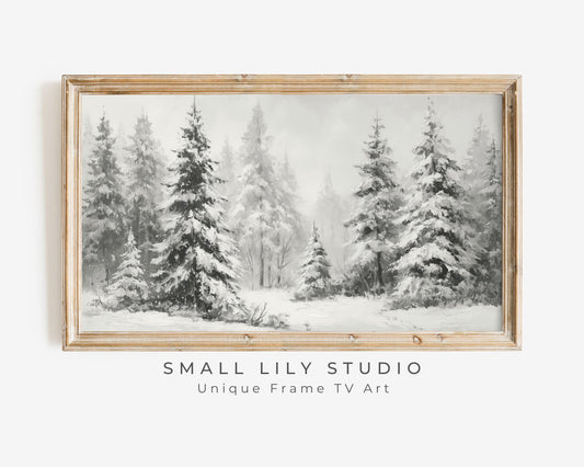Winter Forest Frame TV Art